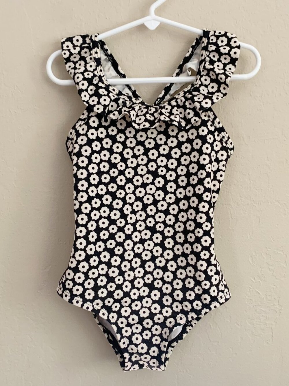Hanna Andersson Floral Swimsuit • 5 Years